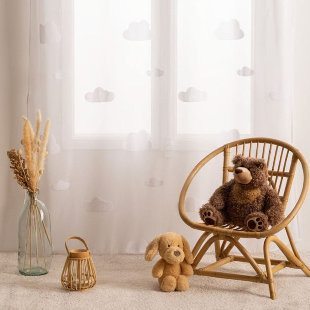 rideau enfant nuage