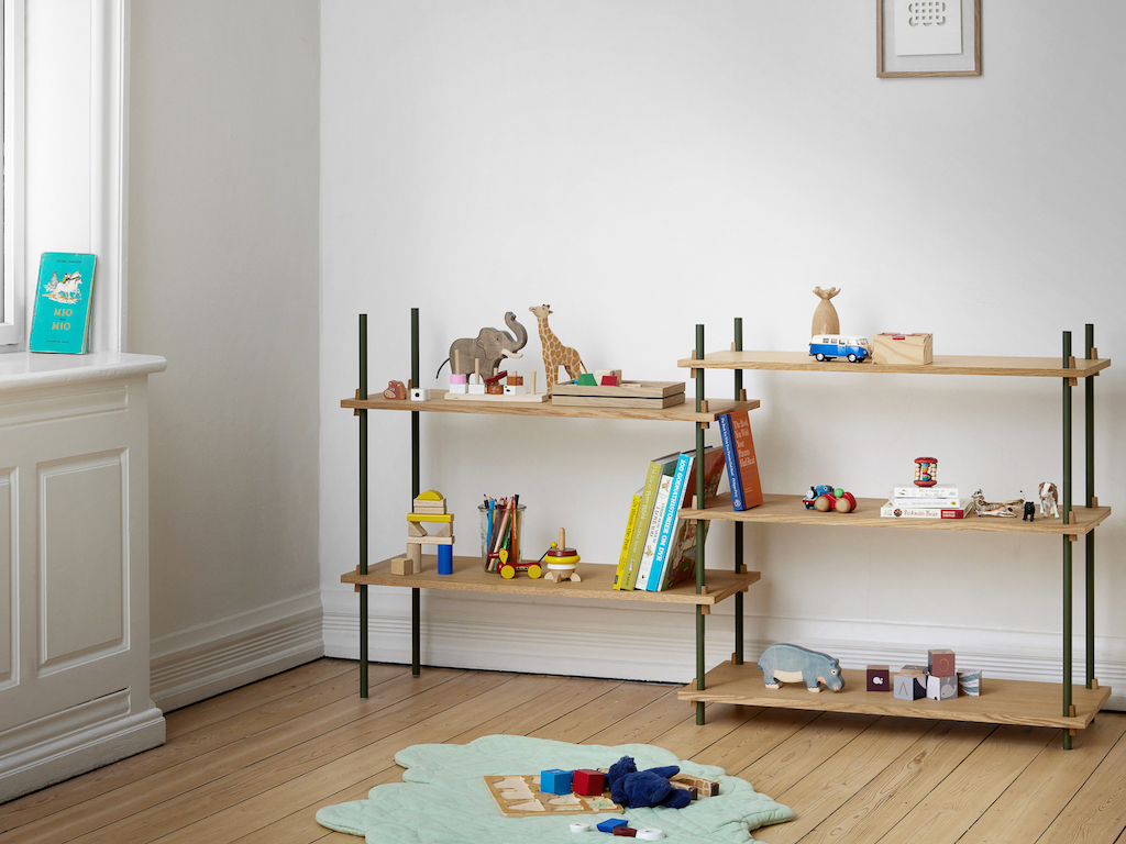 étagère modulable design enfant