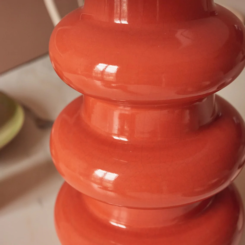 lampe céramique corail