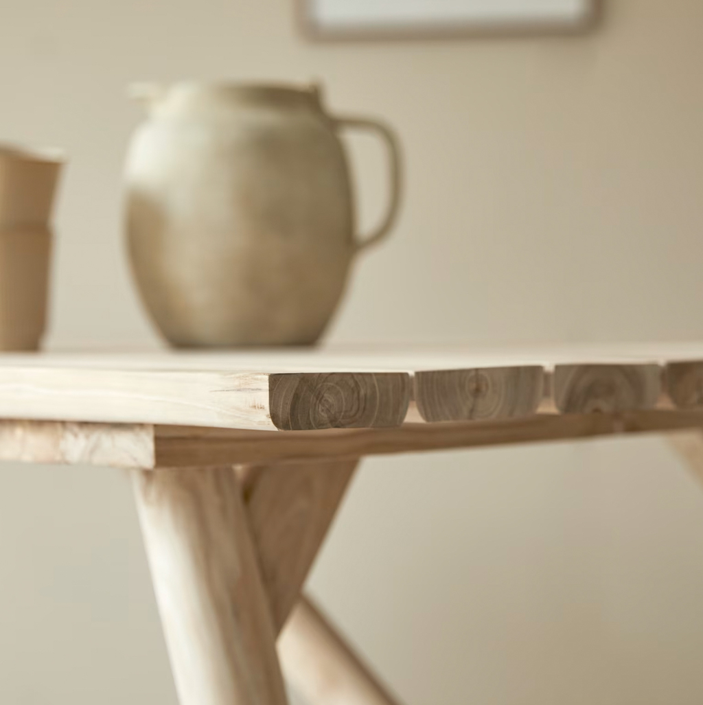 table en bois flotté