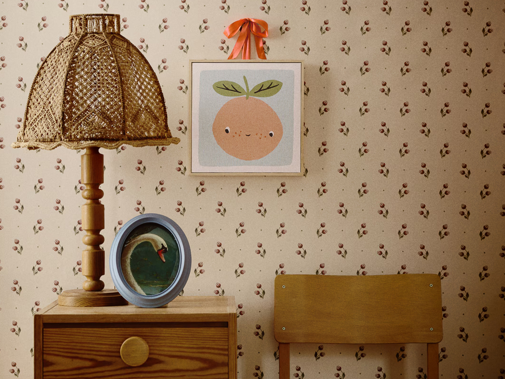 décoration enfant motif fruit affiche