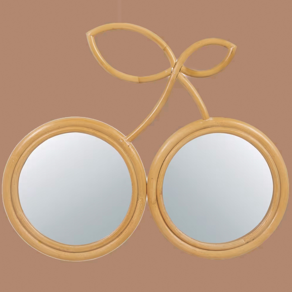 décoration enfant motif fruit miroir