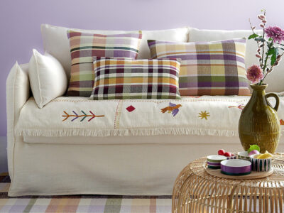 décoration maison lilas et pastel