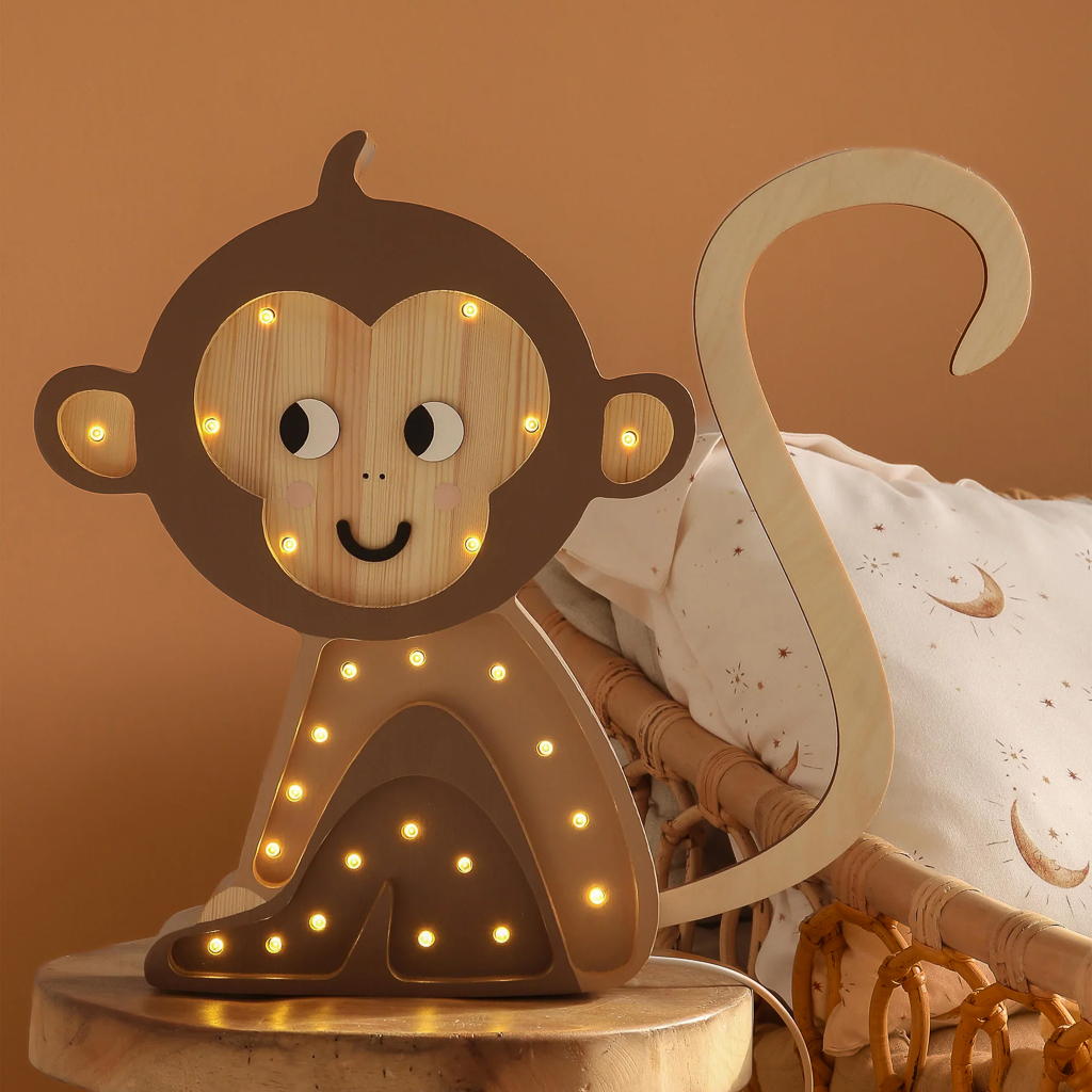 lampe veilleuse enfant en forme de singe