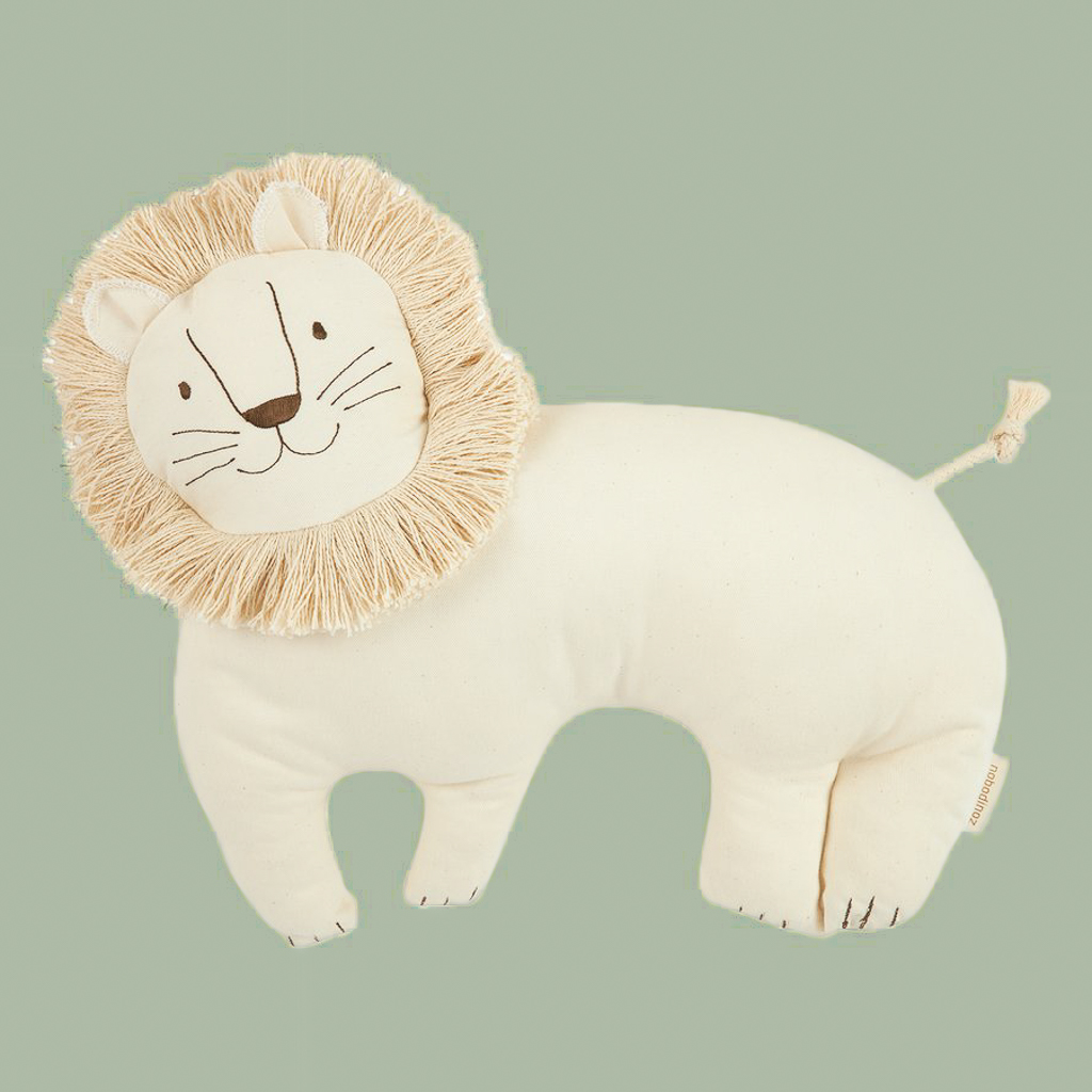 coussin enfant lion