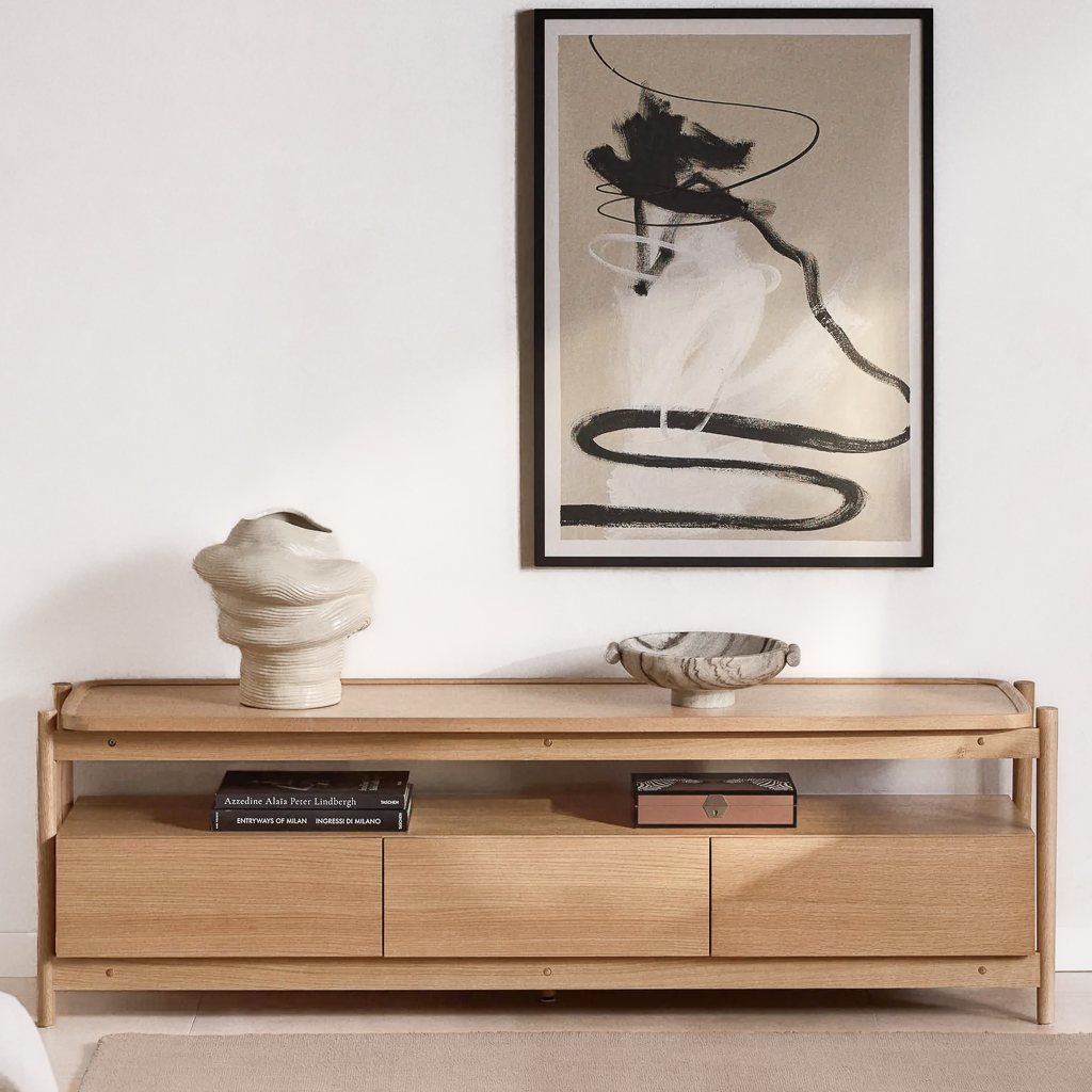 intérieur moderne blanc et bois