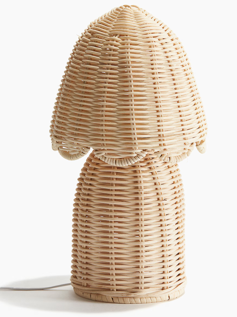 lampe enfant en rotin