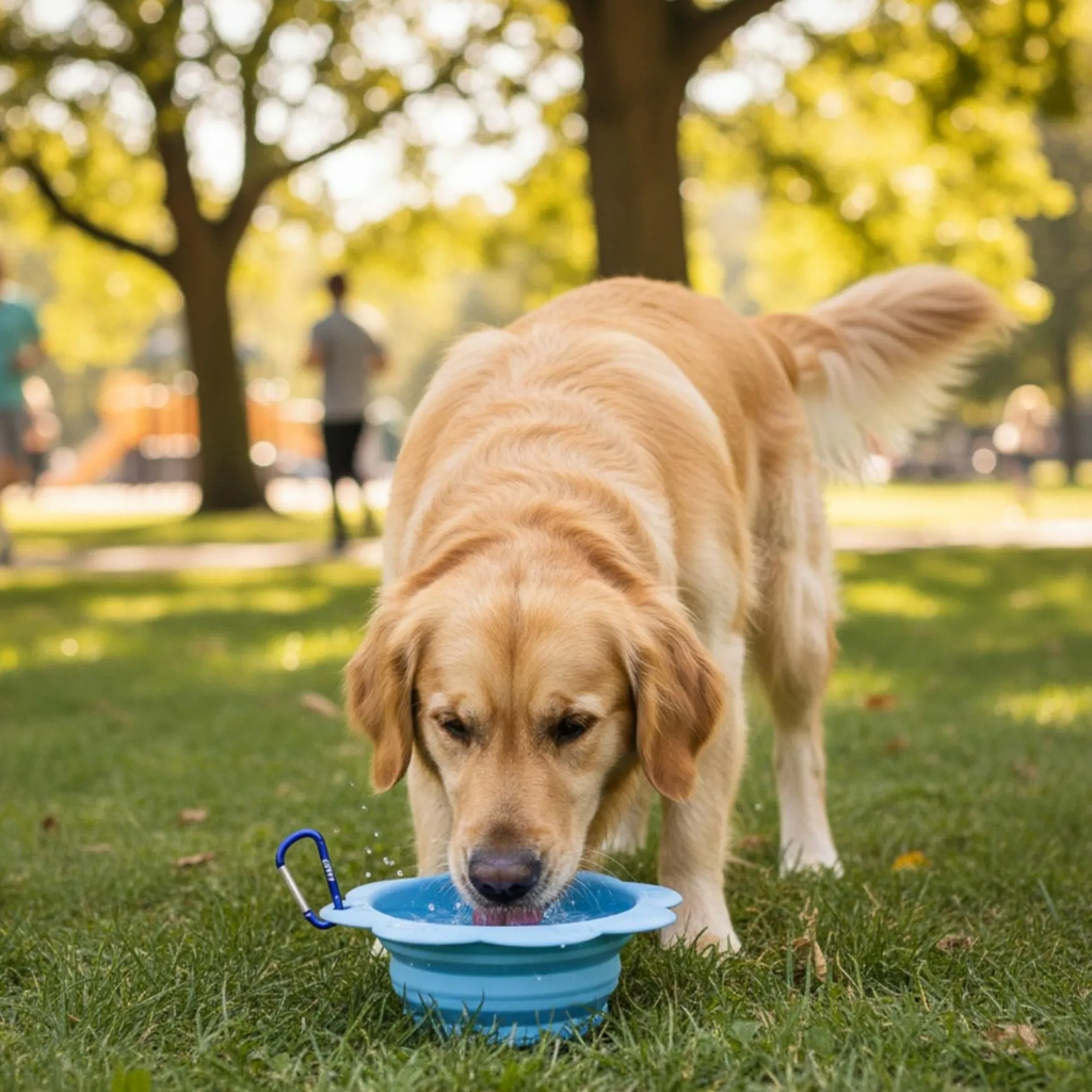 idée cadeau pour chien gamelle de voyage