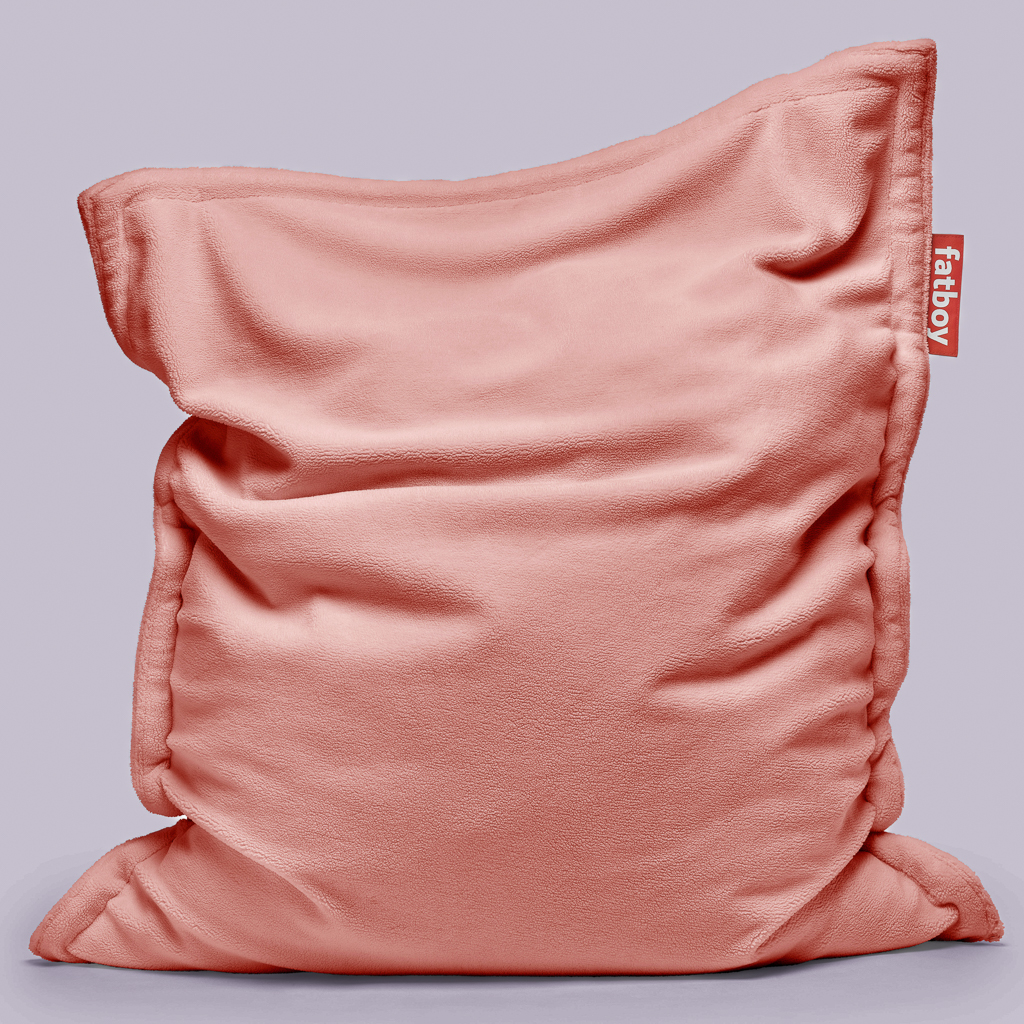 idée cadeau fille ado pouf géant en velours rose