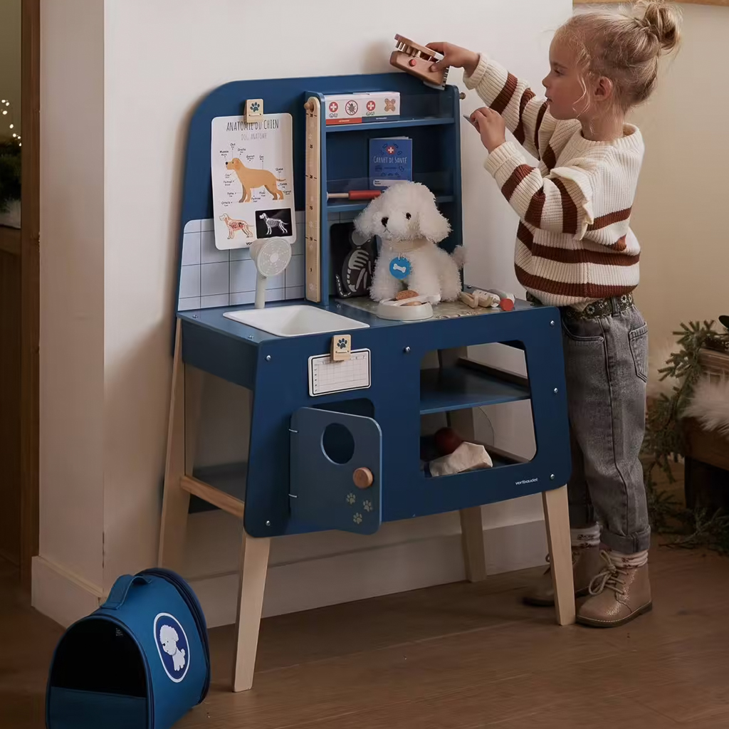 jeu en bois vétérinaire enfant 