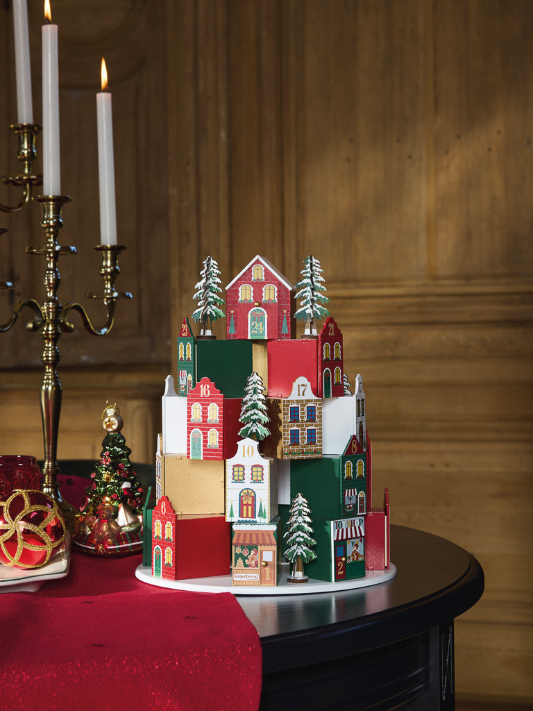 décoration de noël à l'anglaise calendrier de l'avent