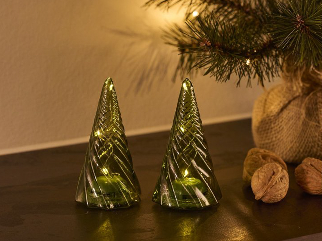 mini sapins décoratifs