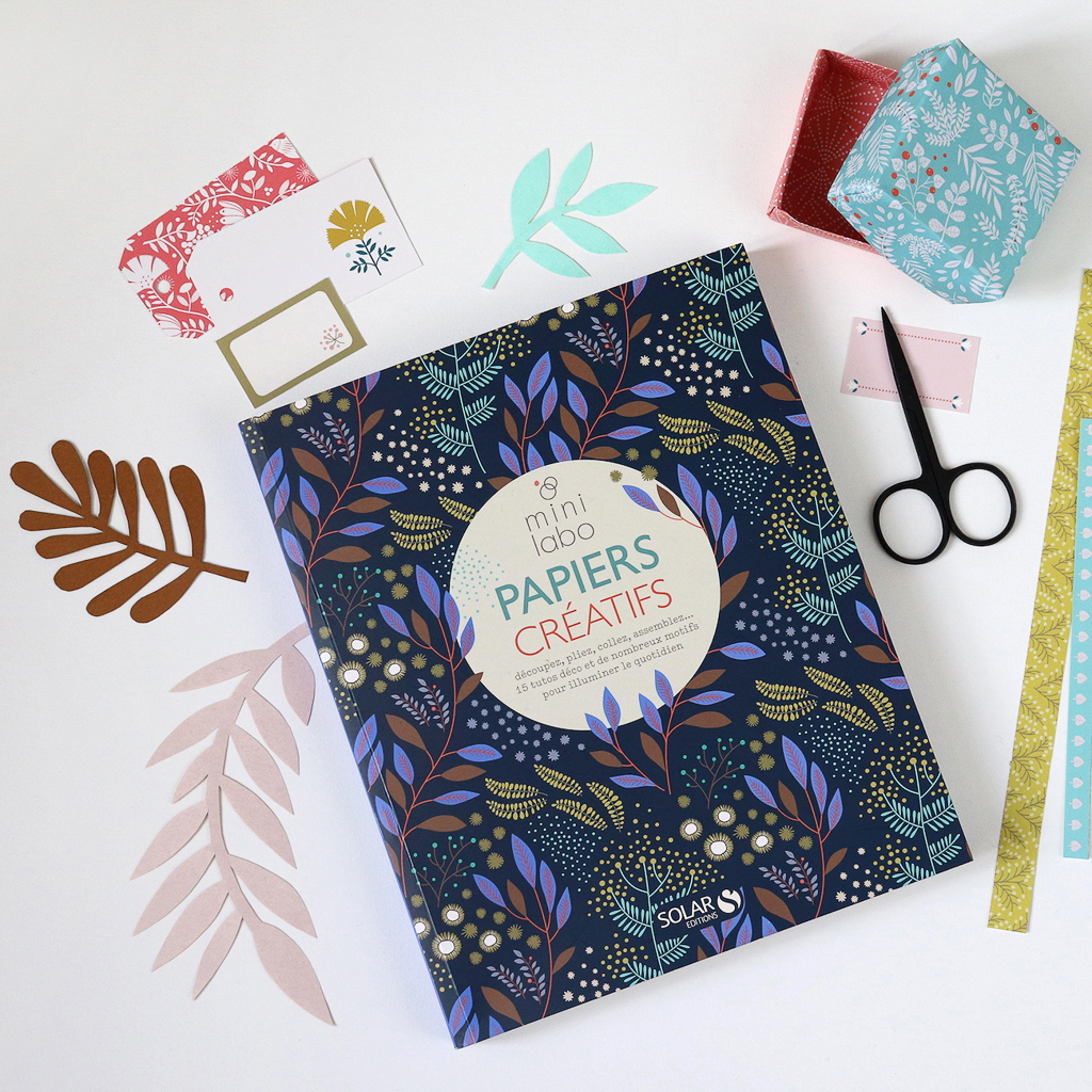 idée cadeau DIY femme homme livre papiers à découper