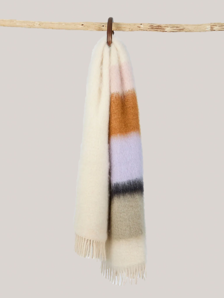 idée cadeau femme plaid en mohair