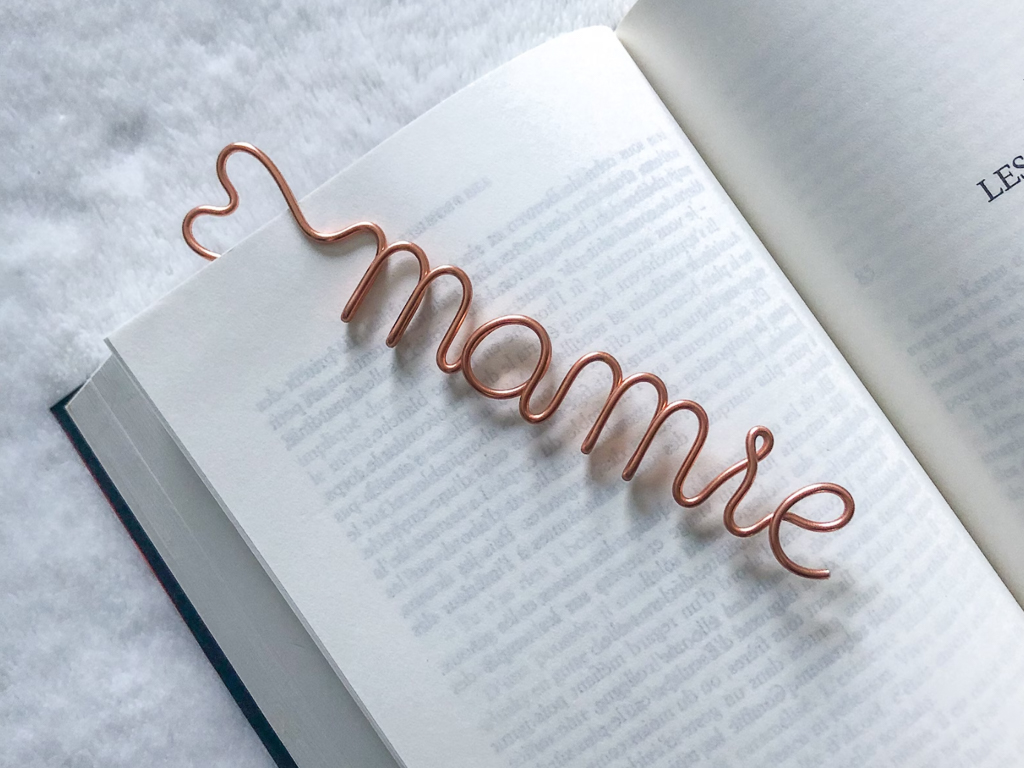 idée cadeau femme marque page