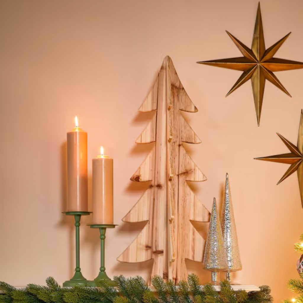 petit sapin en bois 78 cm