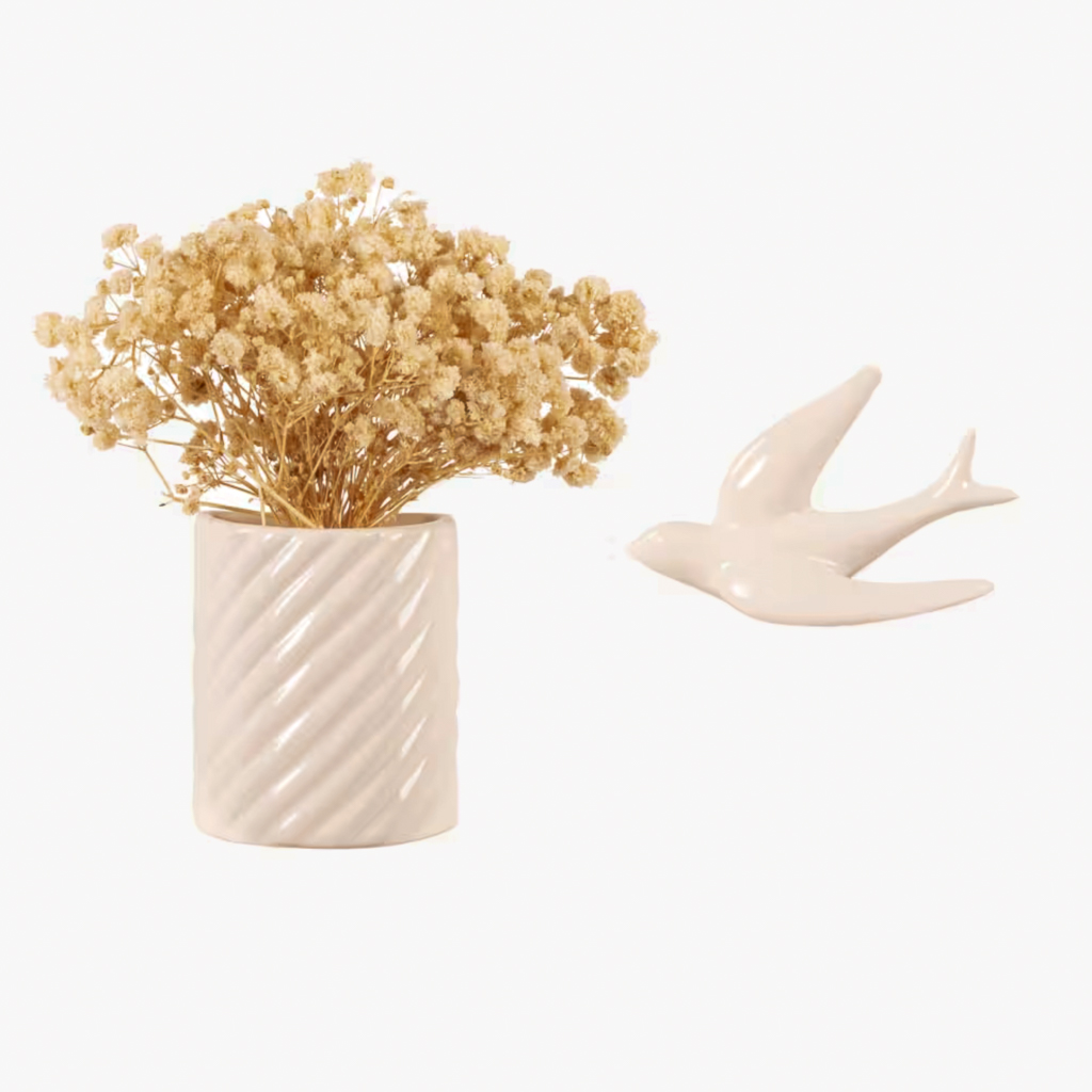 vase mural en céramique