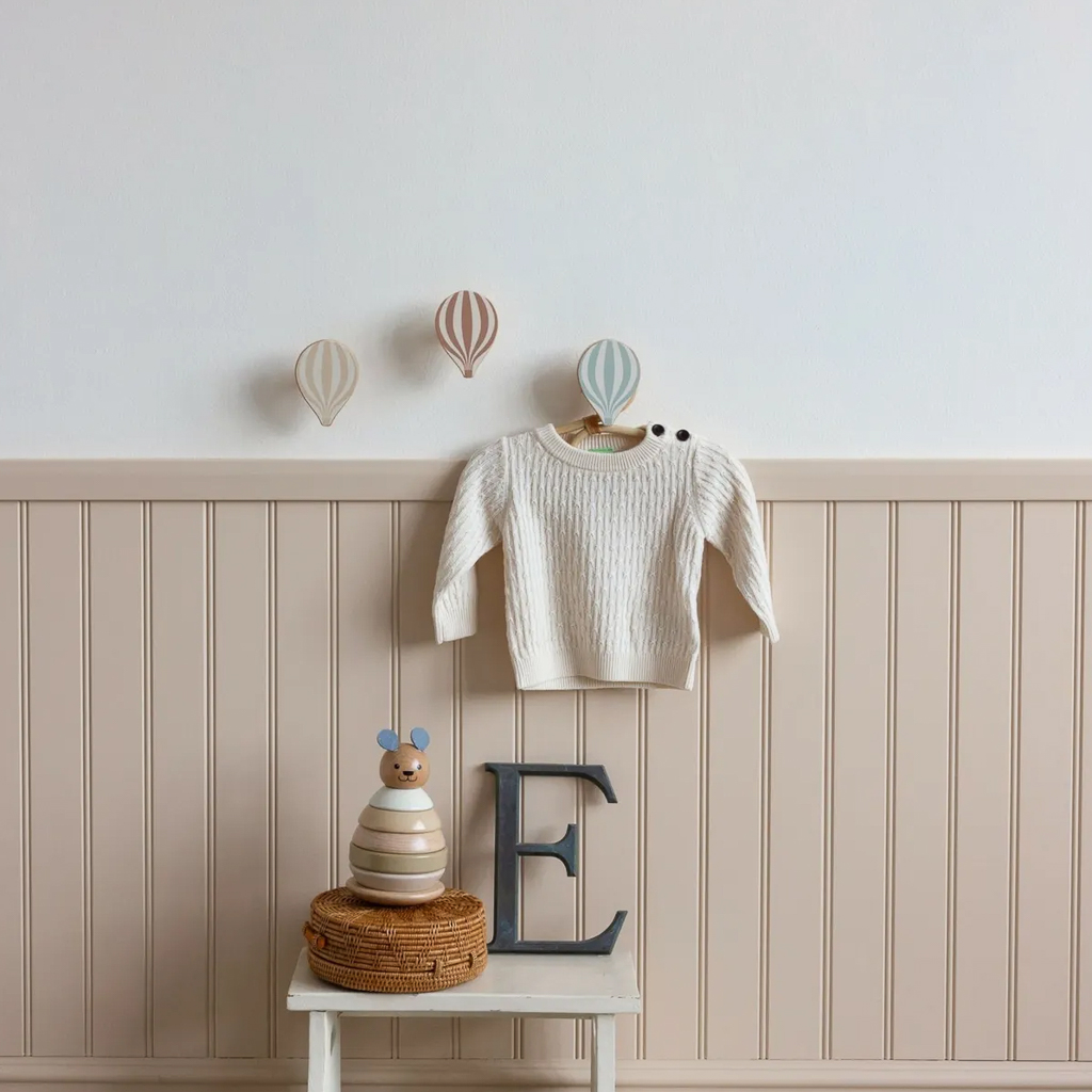 patères montgolfière enfant