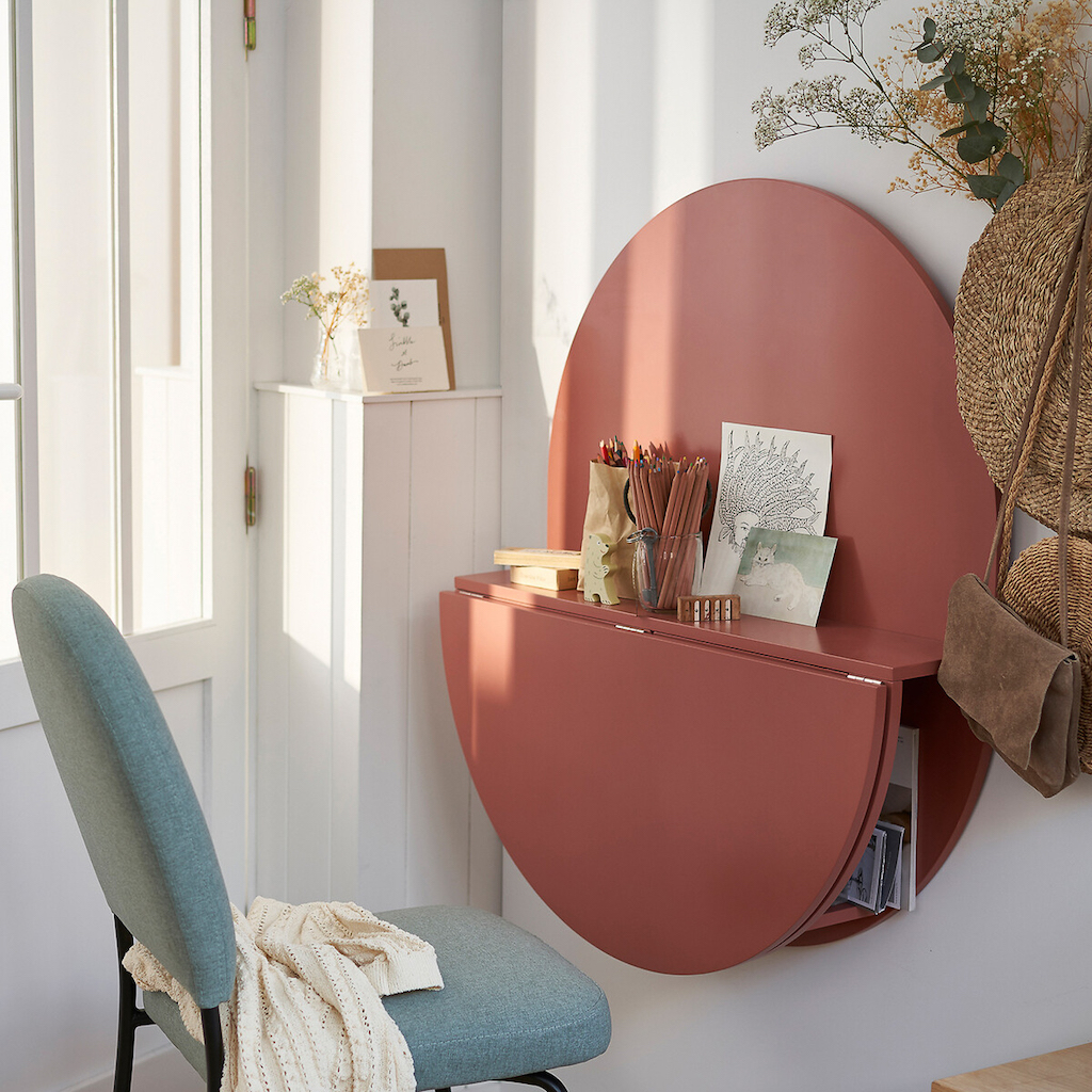 bureau mural extra plat