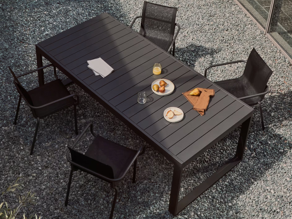 déco extérieur teintes noir