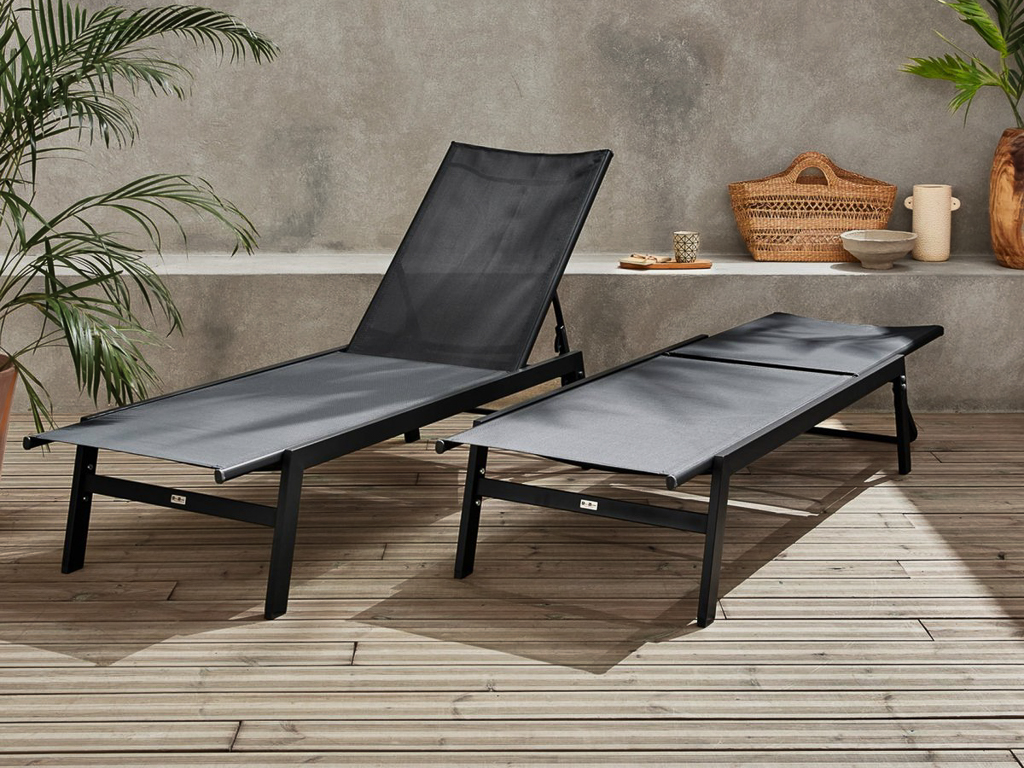 déco extérieur teintes noir