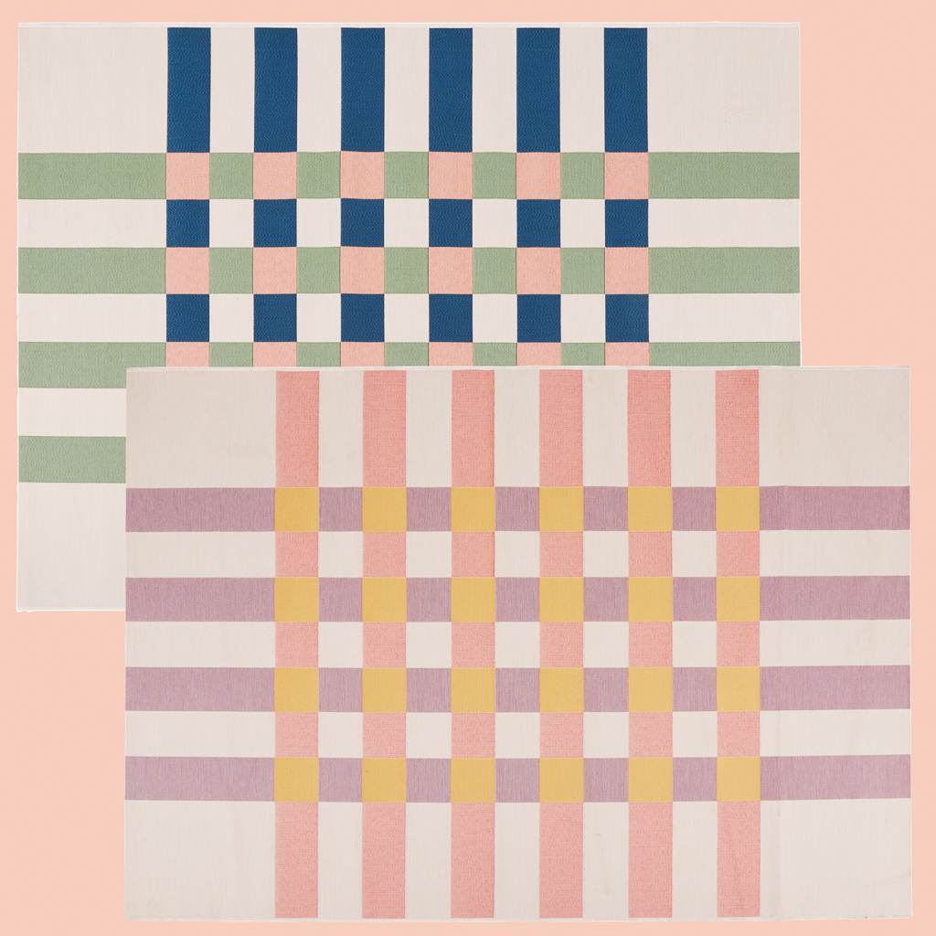 tapis extérieur pastel