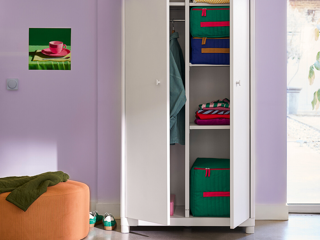 housse de rangement colorée