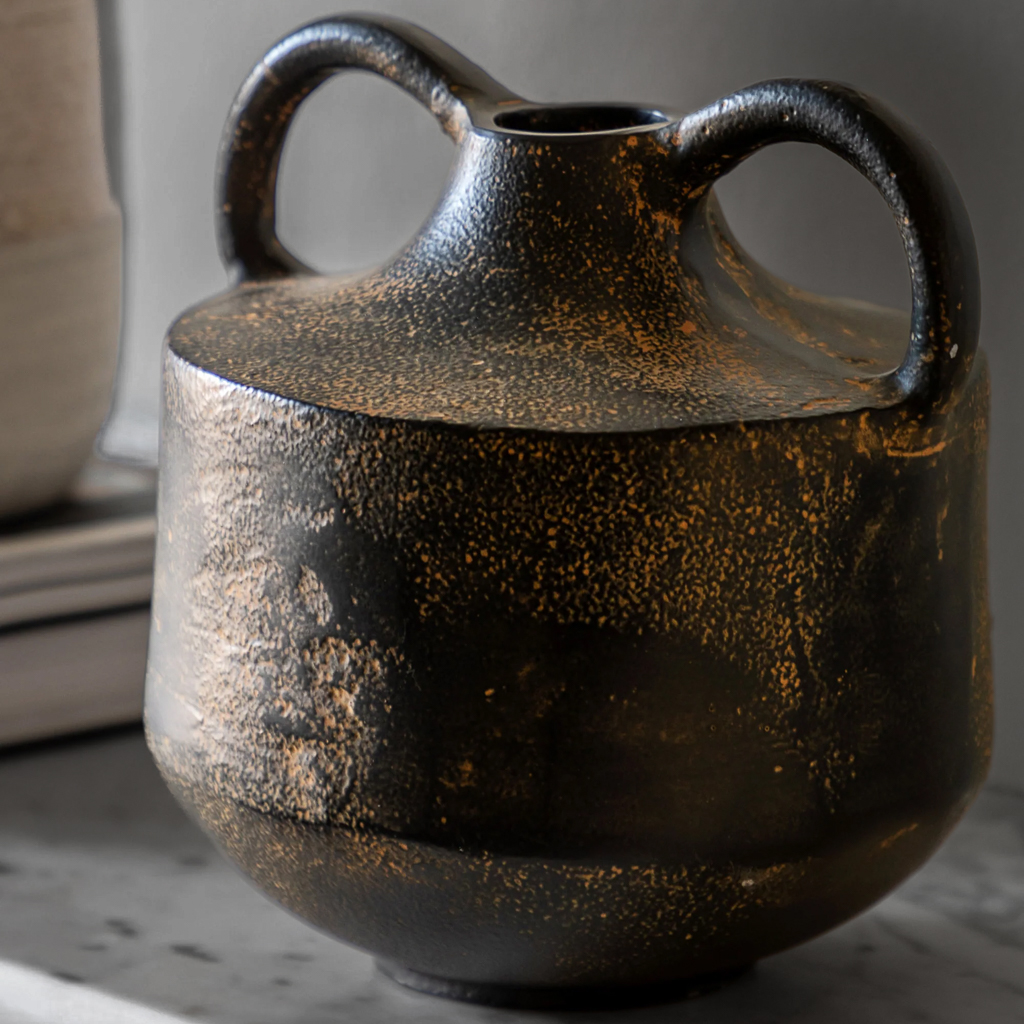 vase à anses ethnique chic