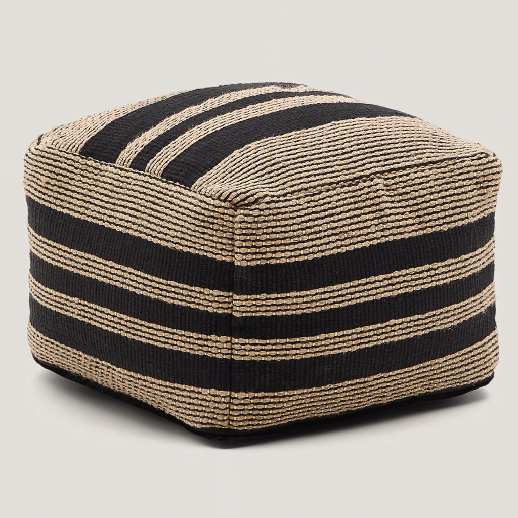 pouf ethnique chic