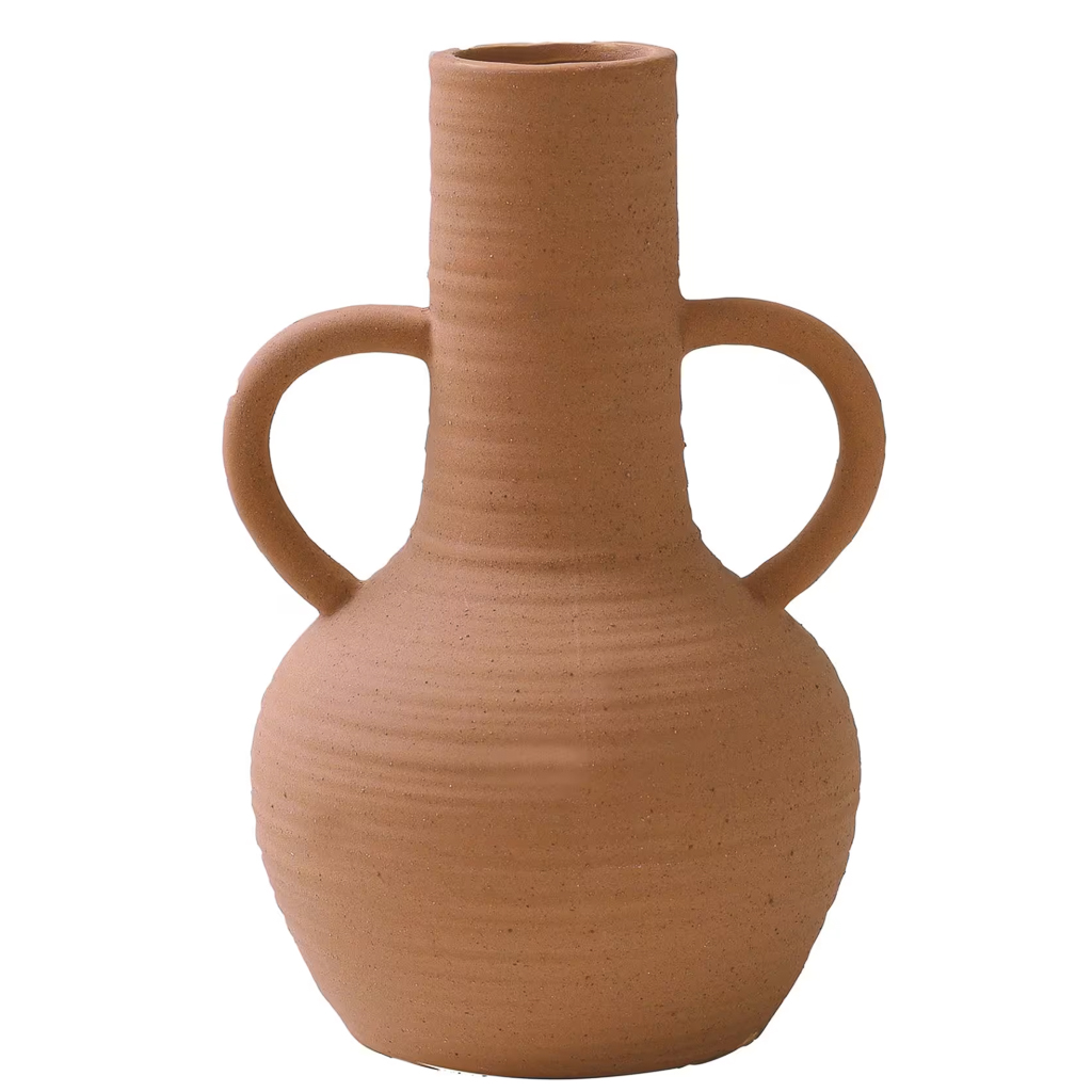 vase à anse terracotta