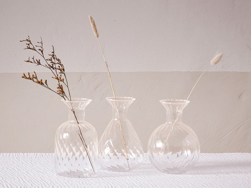 vases en verre
