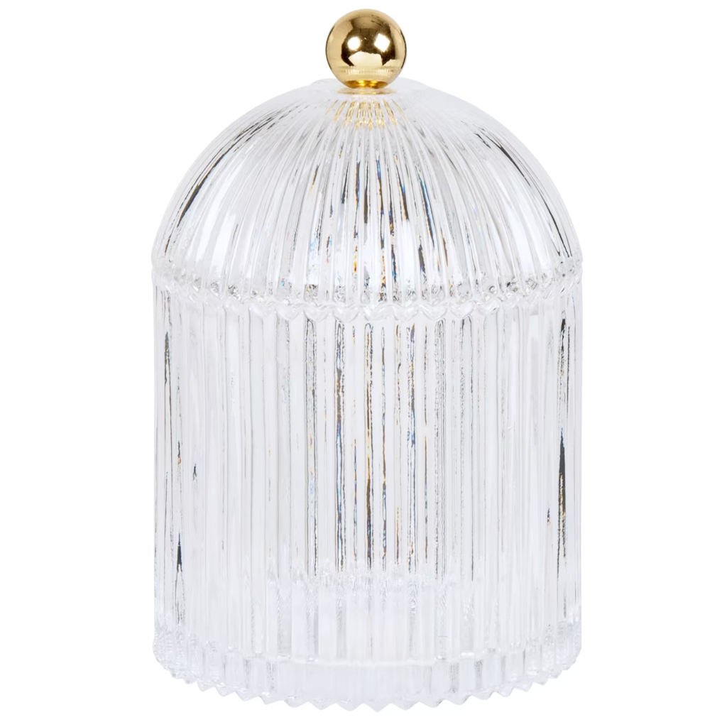 bonbonnière en verre trié