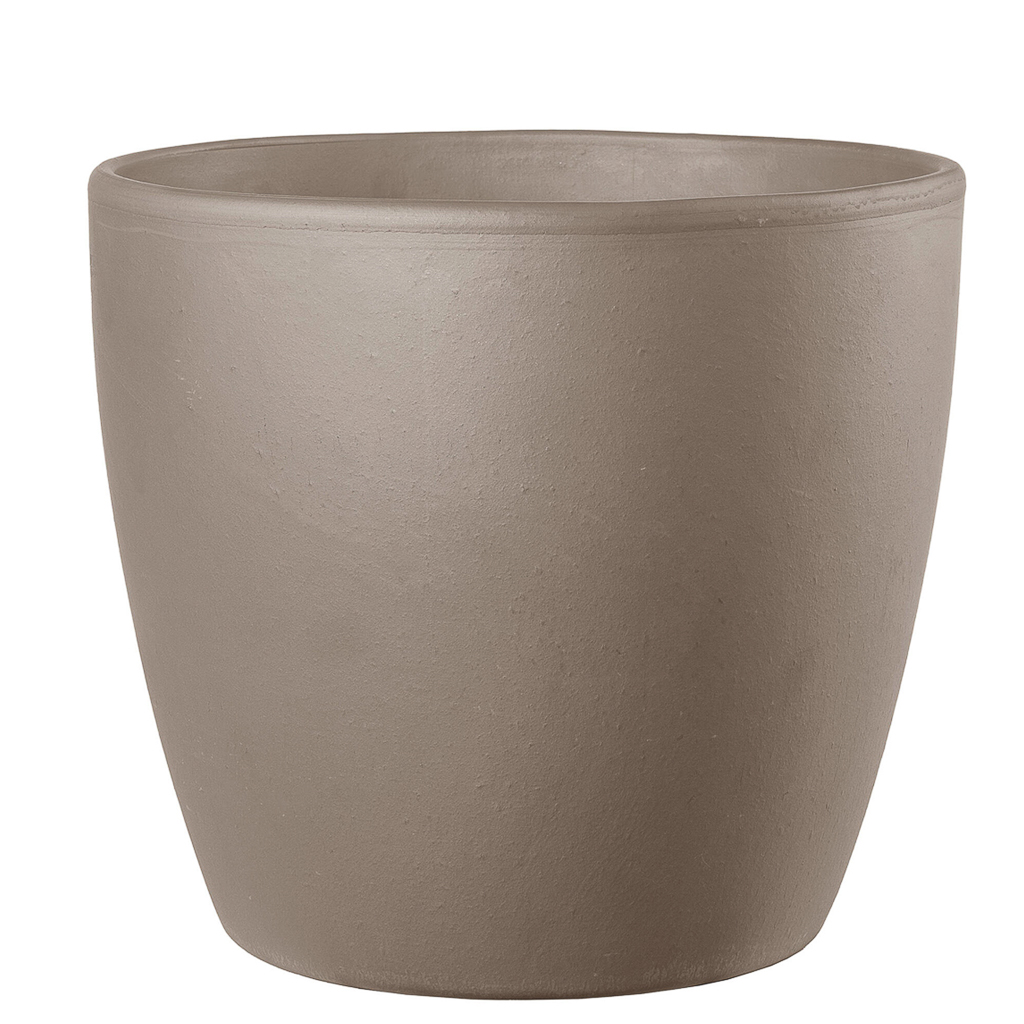 pot en terre cuite marron