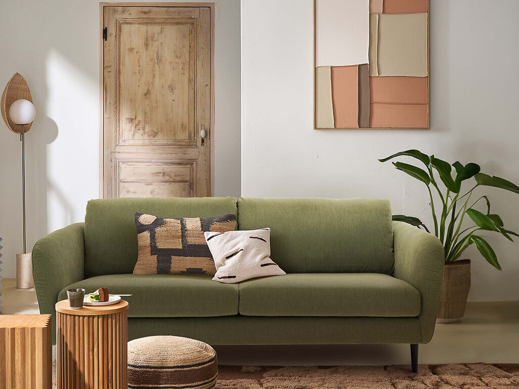 décoration d'intérieur vert olive