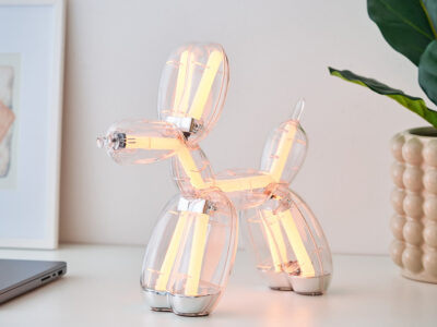 lexon x Jeff koons lampe