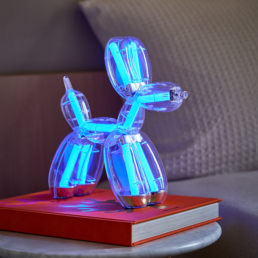 lexon x Jeff koons lampe