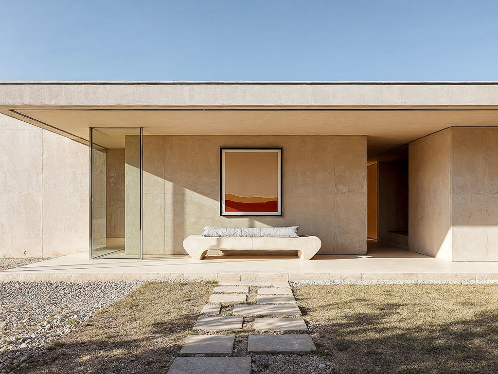 décoration maison contemporaine à Gordes
