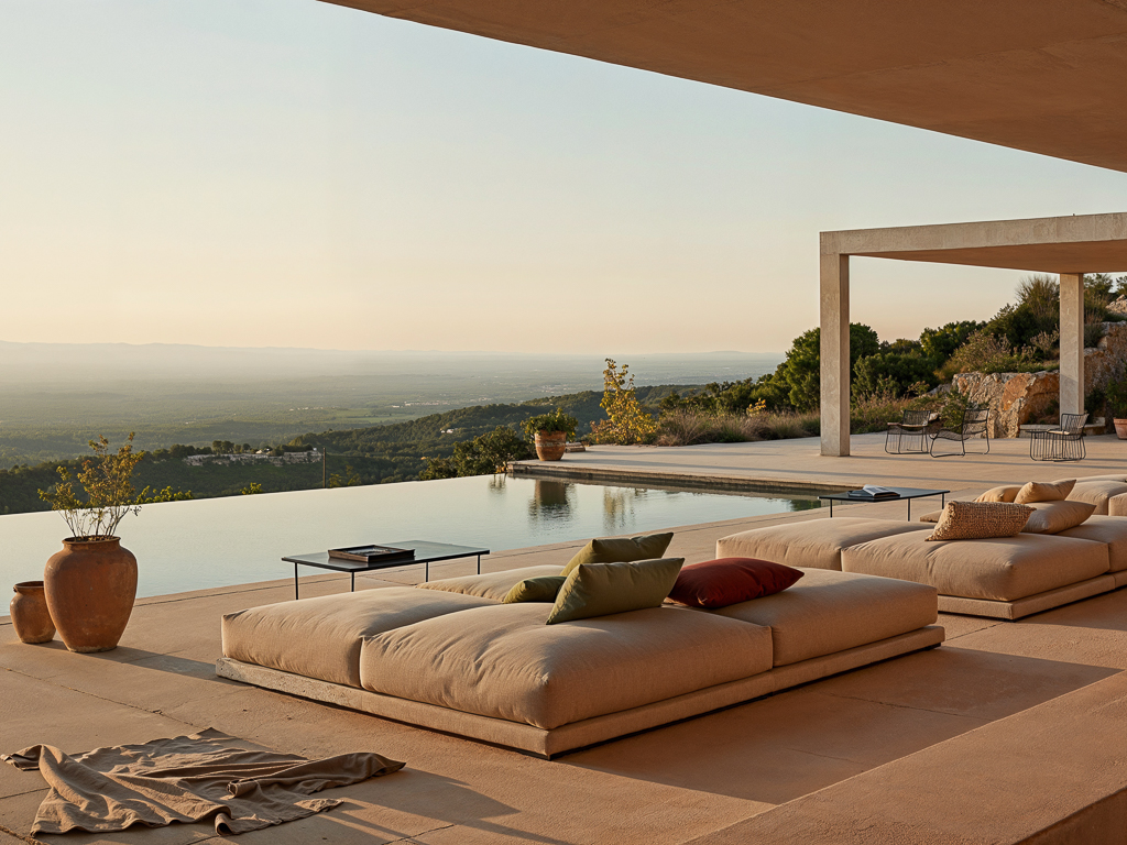 décoration maison contemporaine à Gordes