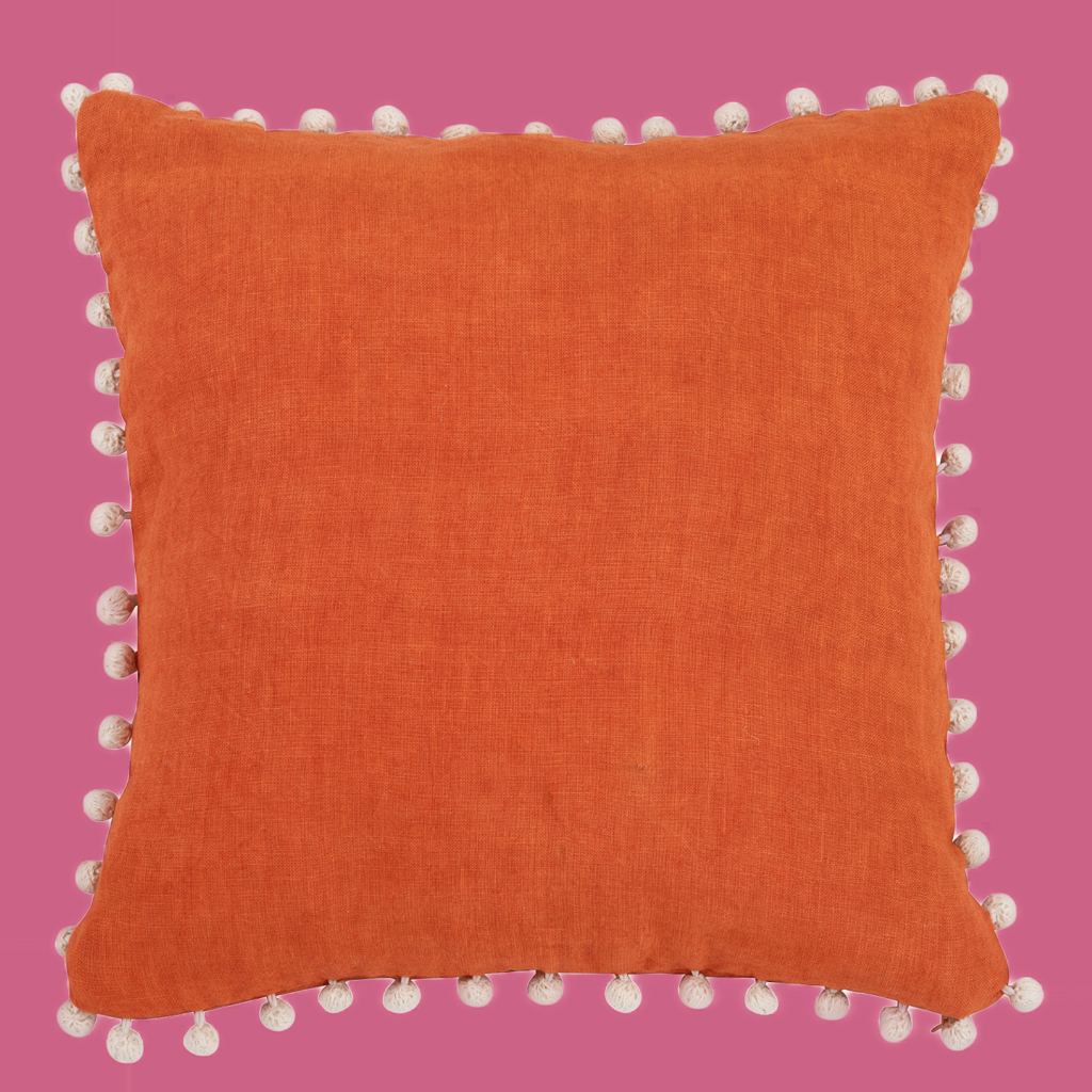 décoration vert orange et rose maison