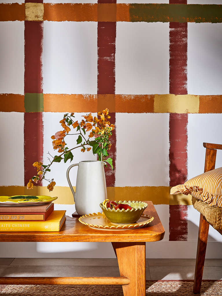 DIY peindre des rayures sur un mur