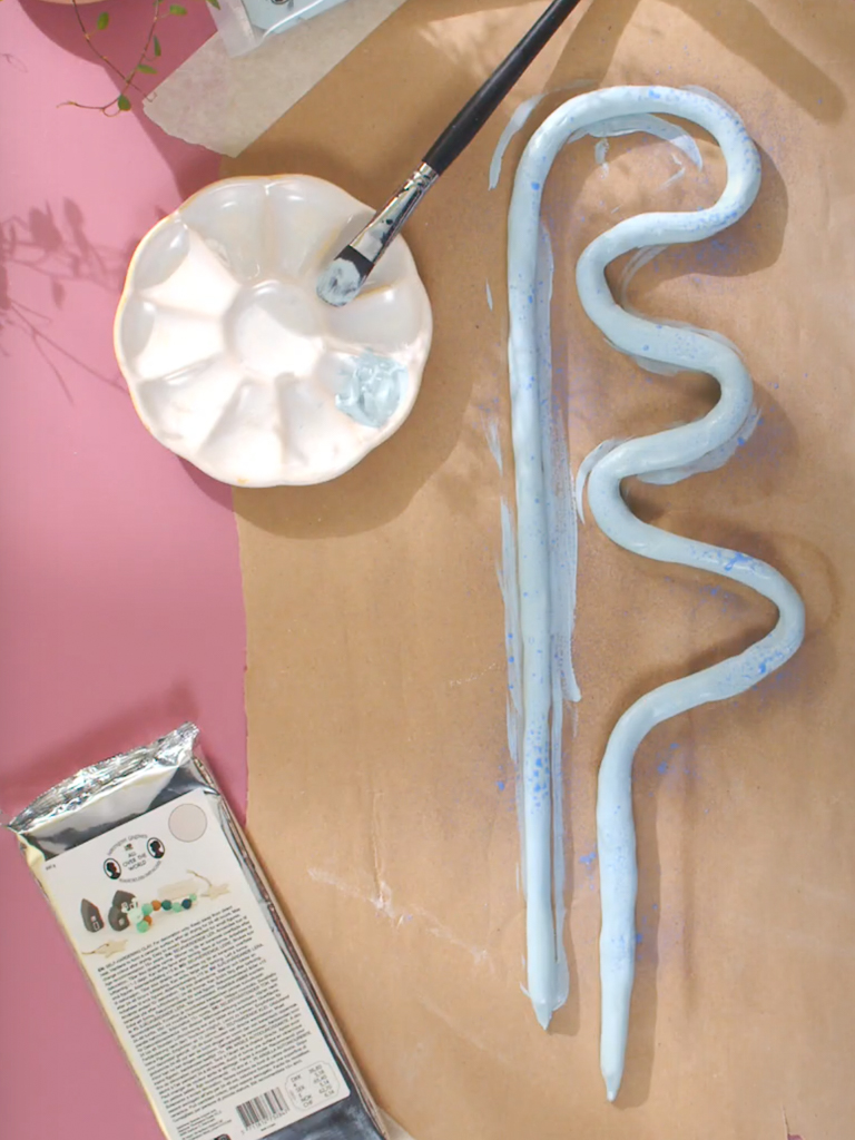 DIY fabriquer un tuteur design pour une plante