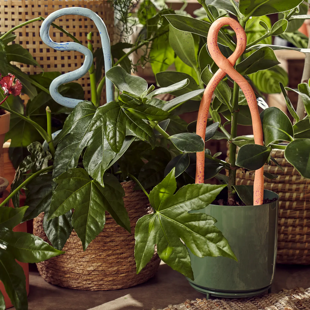 DIY fabriquer un tuteur design pour une plante