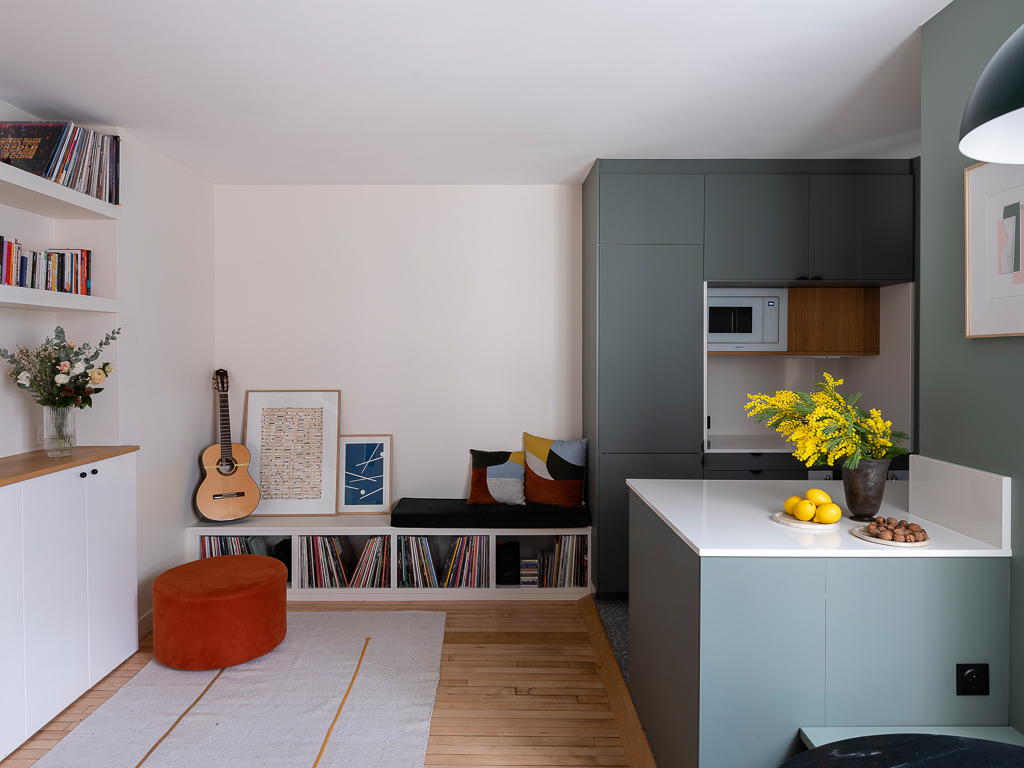 aménagement appartement 34 m2