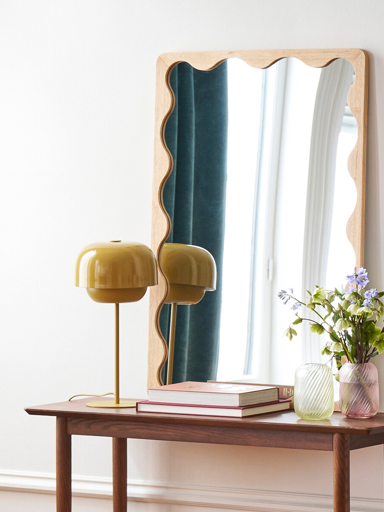 lampe jaune années 70