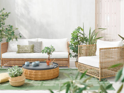 salon de jardin nature chic