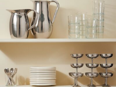 tendance vaisselle en inox