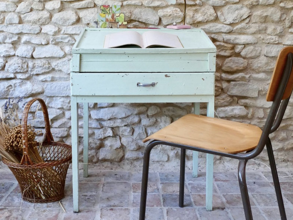 bureau enfant vintage
