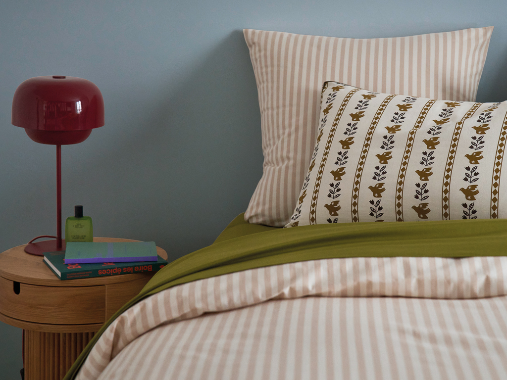 comment dépareiller les textiles dans une chambre