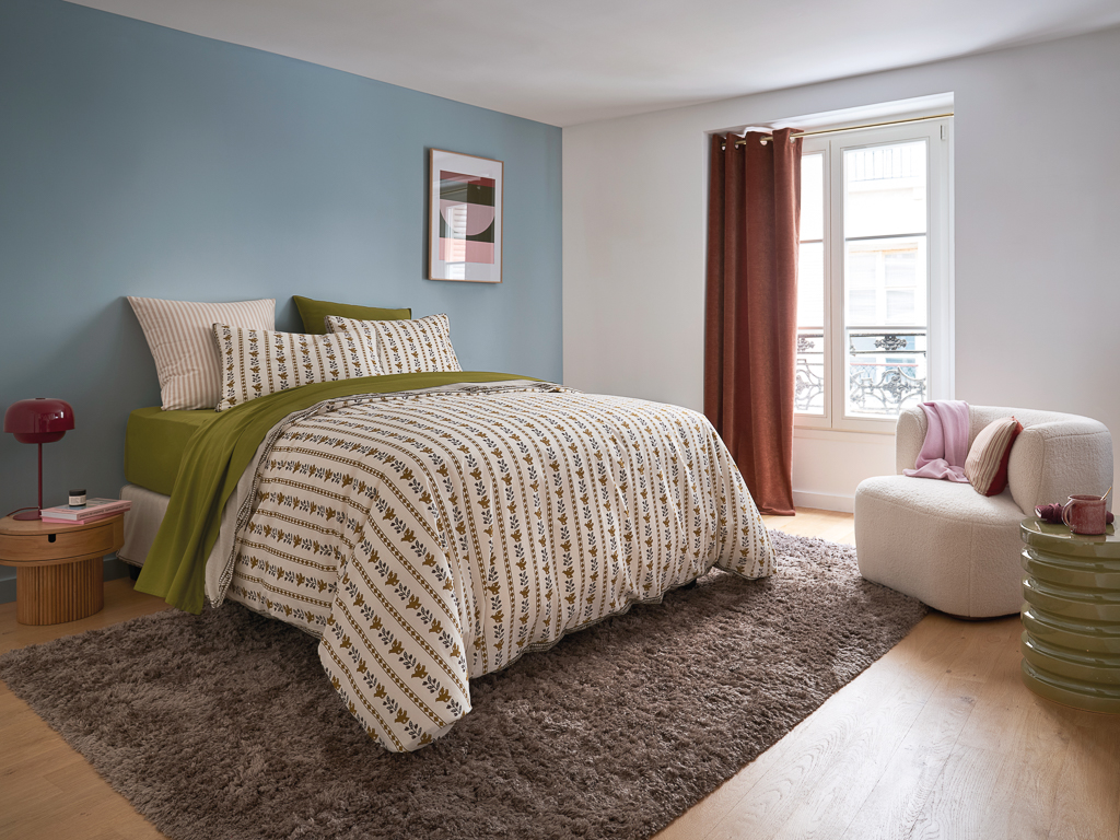 comment dépareiller les textiles dans une chambre