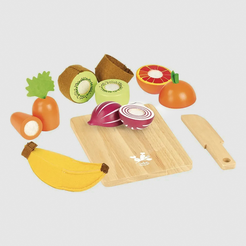 fruits en bois jouets enfant